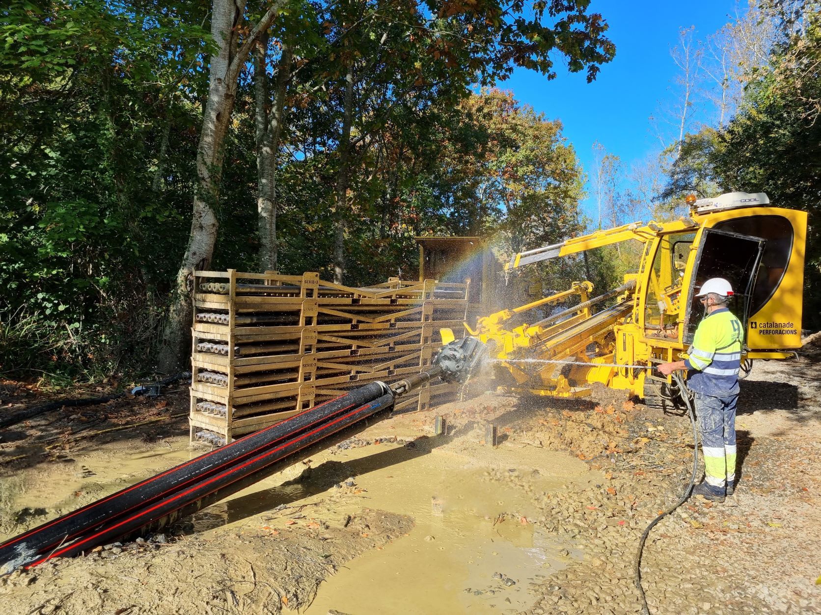 PHD per la Connexió eléctrica 63kV (90kV) BASCAT-DAX i creuament del riu Adour