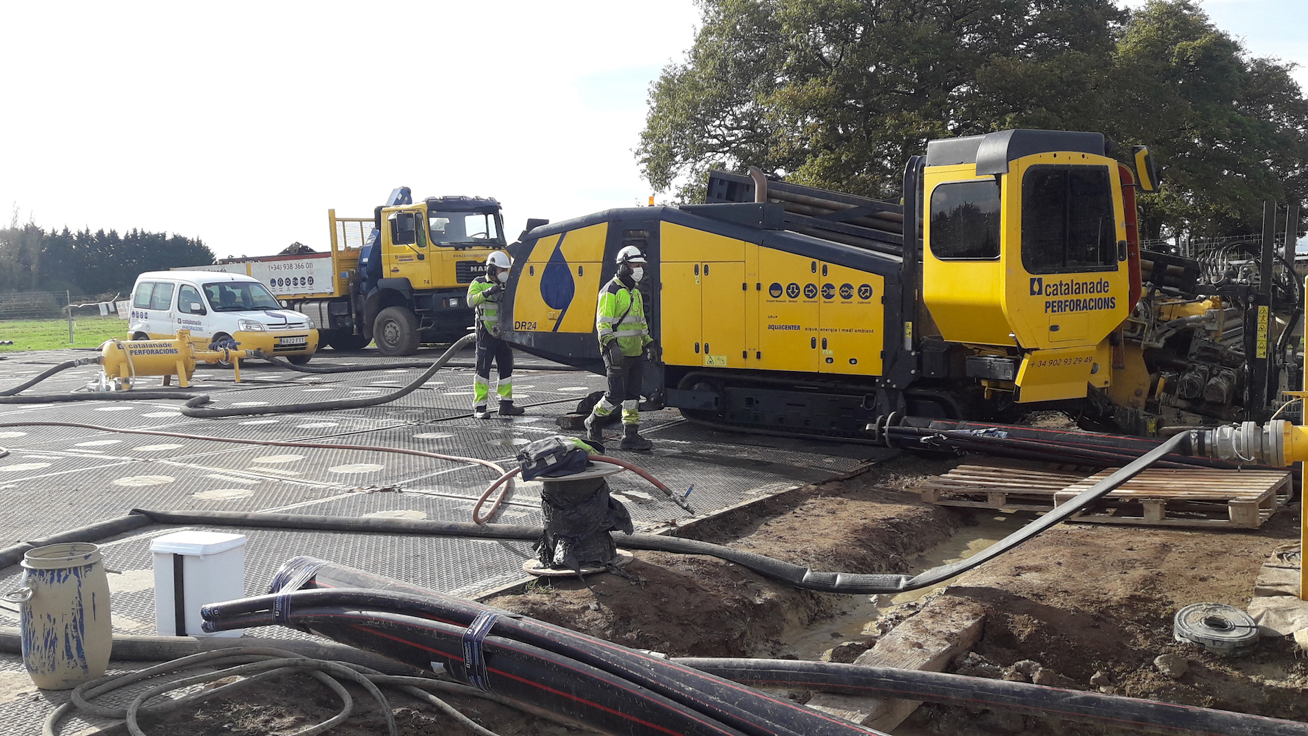 Creuament per la conexió per al Parc Eòlic de Saint Nazaire (PHD -12)