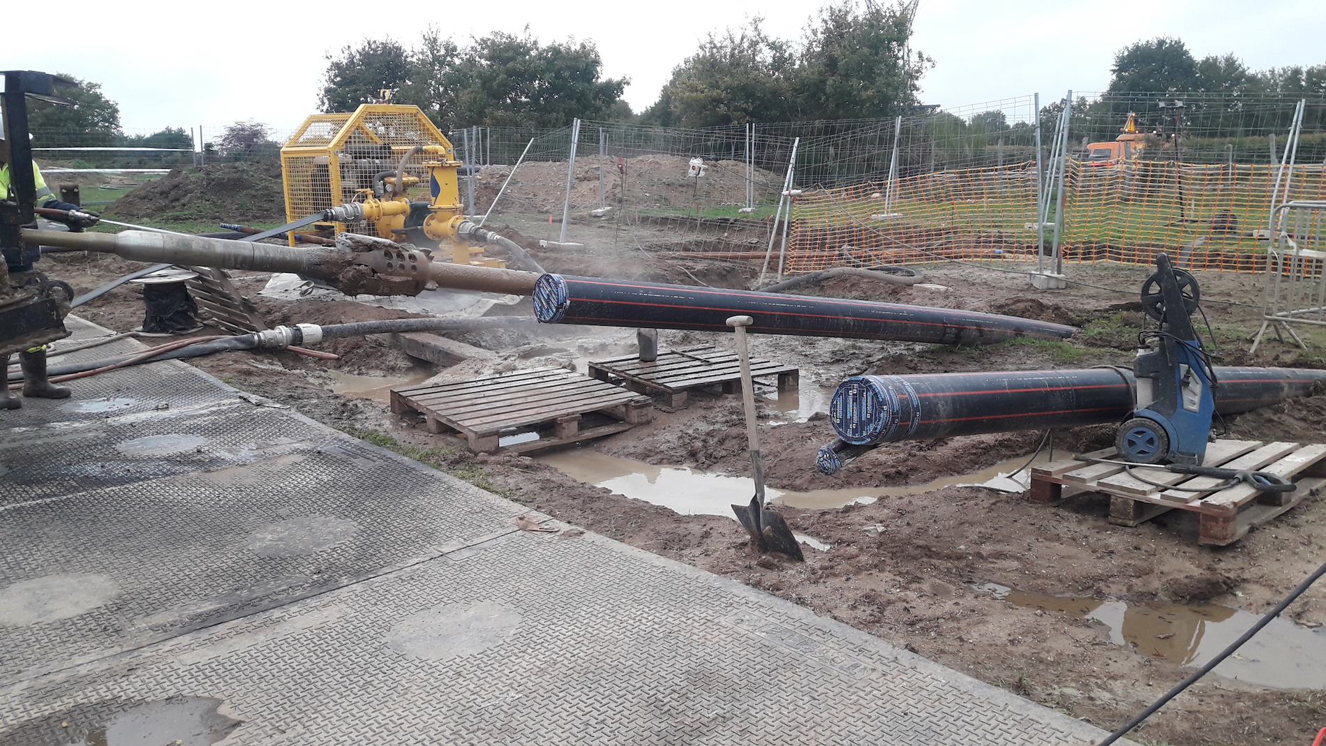 Creuament per la conexió per al Parc Eòlic de Saint Nazaire (PHD -10)