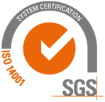 SGS ISO 14001 - Footer BORRA
