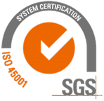 SGS ISO 45001 - Footer BORRA