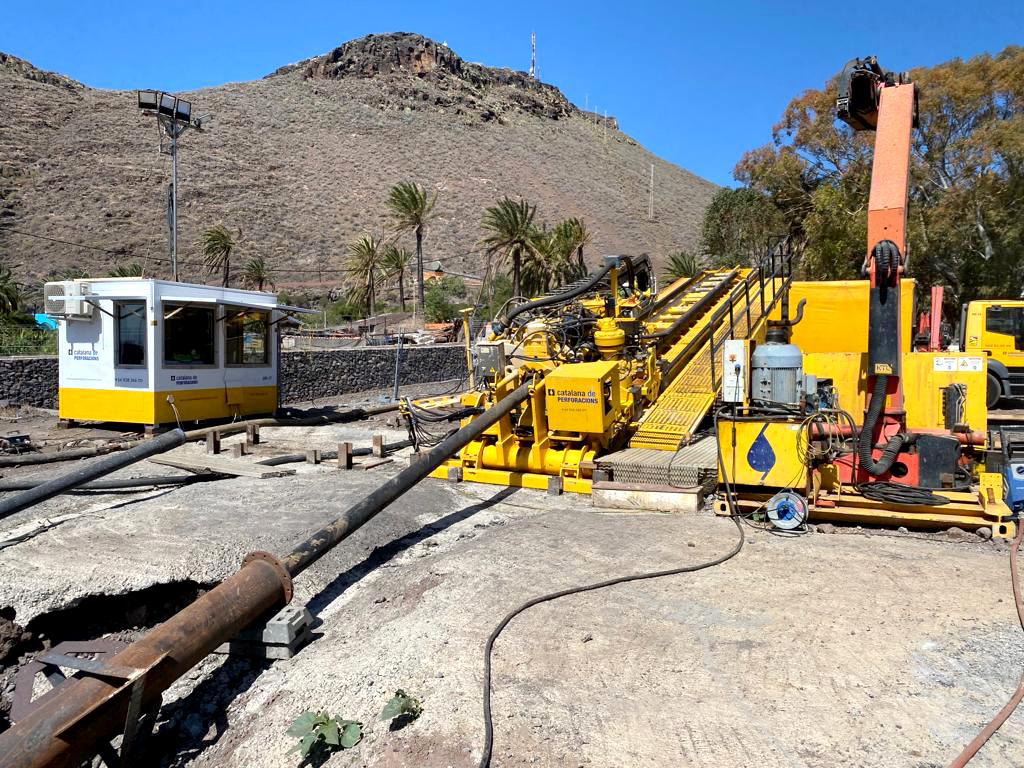 Interconnexió elèctrica Tenerife-La Gomera | Catalana de Perforacions Interconnexió elèctrica Tenerife-La Gomera mitjançant Perforació Horitzontal Dirigida (HDD) i Horizontal Hammer Boring (HHB)
