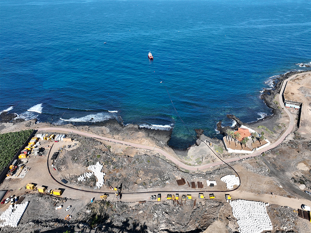 Interconexión eléctrica Tenerife-La Gomera mediante Perforación Horizontal Dirigida (HDD) y Horizontal Hammer Boring (HHB)