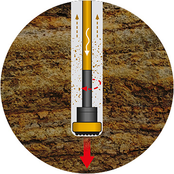 Sistema Rotopercusor | Perforación Vertical | Catalana de Perforacions