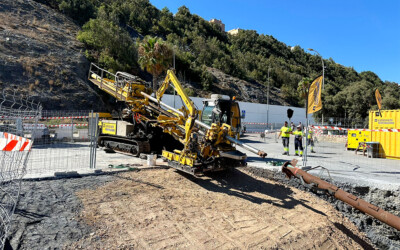 Perforación Horizontal Dirigida para la interconexión eléctrica entre la Península y Ceuta.